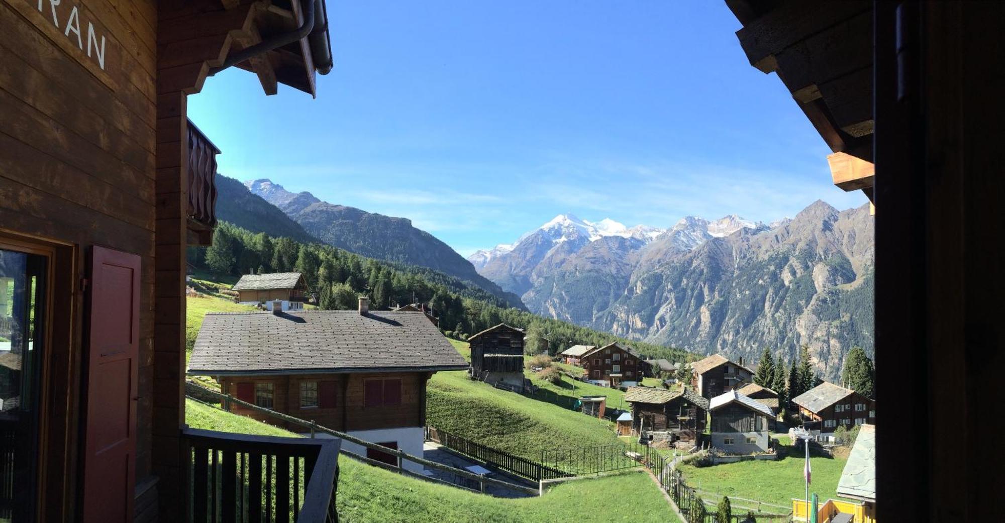 Chalet Safran Grachen Bagian luar foto