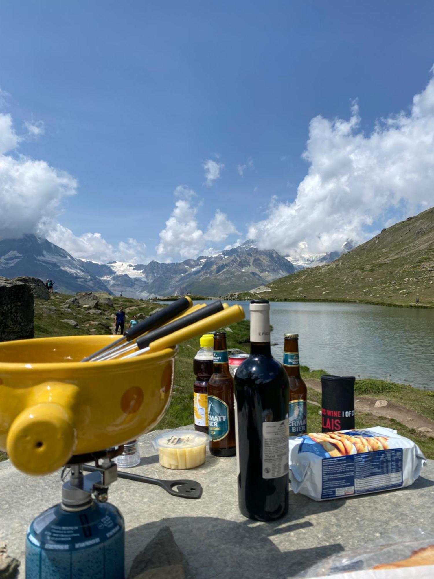 Chalet Safran Grachen Bagian luar foto