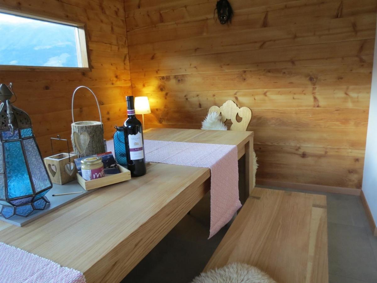Chalet Safran Grachen Bagian luar foto