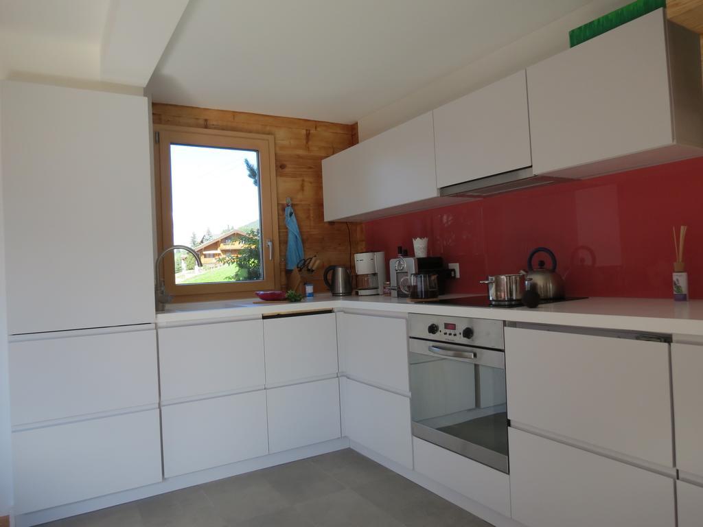 Chalet Safran Grachen Bagian luar foto