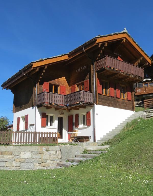Chalet Safran Grachen Bagian luar foto