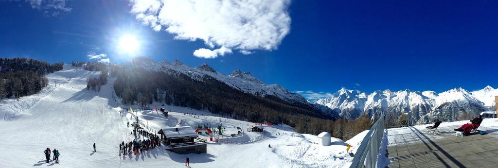 Chalet Safran Grachen Bagian luar foto