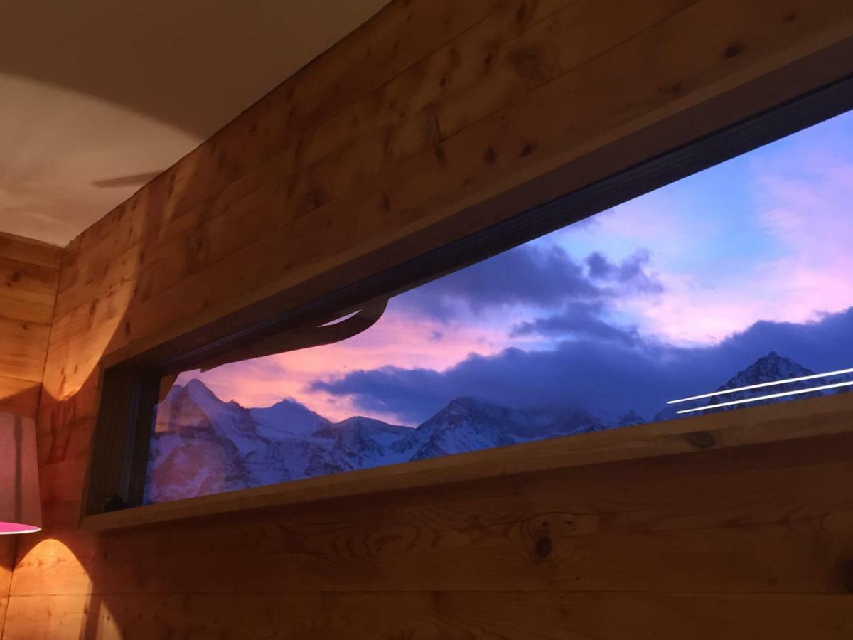 Chalet Safran Grachen Bagian luar foto
